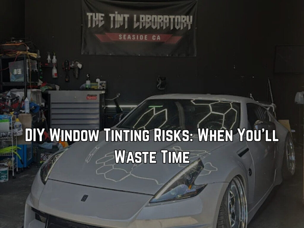 DIY Window Tinting Risks