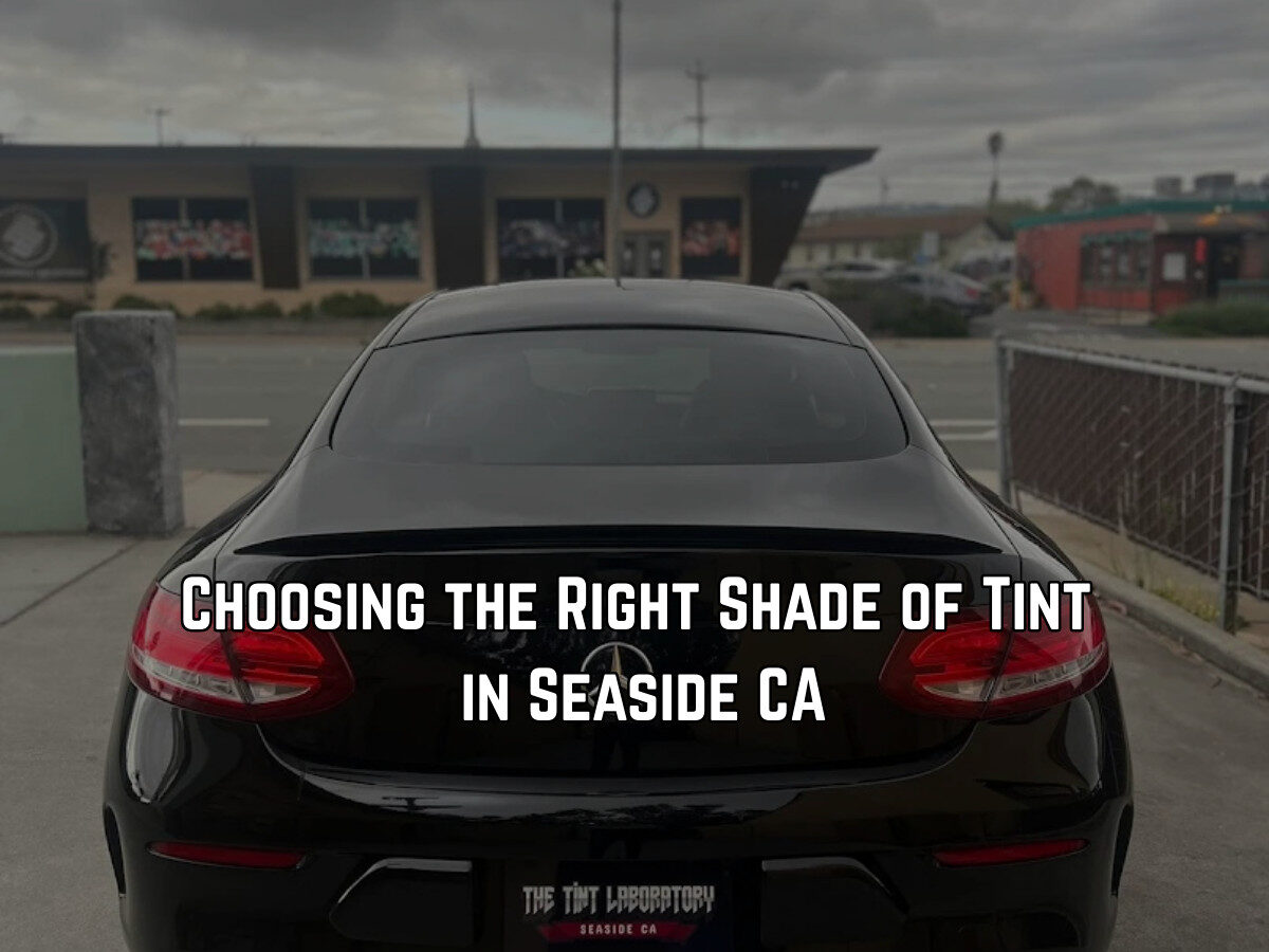 Choosing the Right Shade of Tint
